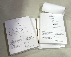 B5 떡메모지 제작 약(18.1cmx25.7cm) _ 100매철 / 흑백 인쇄 떡제본